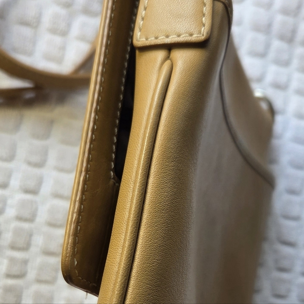 Coach Legacy Slim Vintage Glove Tanned Leather Flap Crossbody -#L33-9592 - Picture 13 of 17